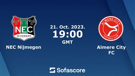 previous matches nec nijmegen